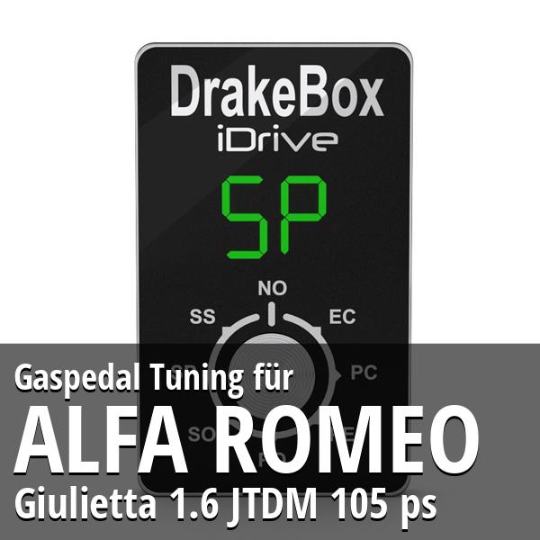 Gaspedal Tuning Alfa Romeo Giulietta 1.6 JTDM 105 ps
