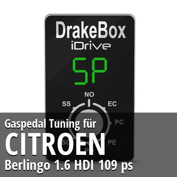 Gaspedal Tuning Citroen Berlingo 1.6 HDI 109 ps