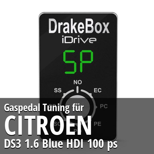 Gaspedal Tuning Citroen DS3 1.6 Blue HDI 100 ps