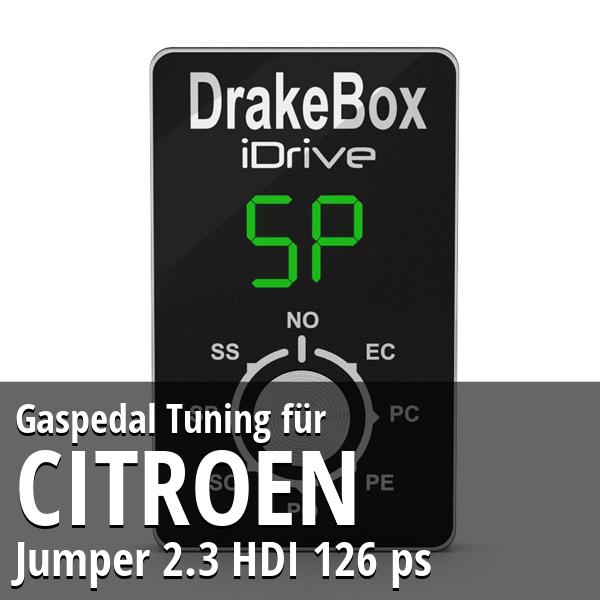 Gaspedal Tuning Citroen Jumper 2.3 HDI 126 ps