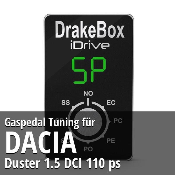 Gaspedal Tuning Dacia Duster 1.5 DCI 110 ps