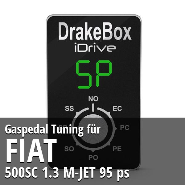 Gaspedal Tuning Fiat 500SC 1.3 M-JET 95 ps