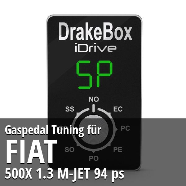 Gaspedal Tuning Fiat 500X 1.3 M-JET 94 ps