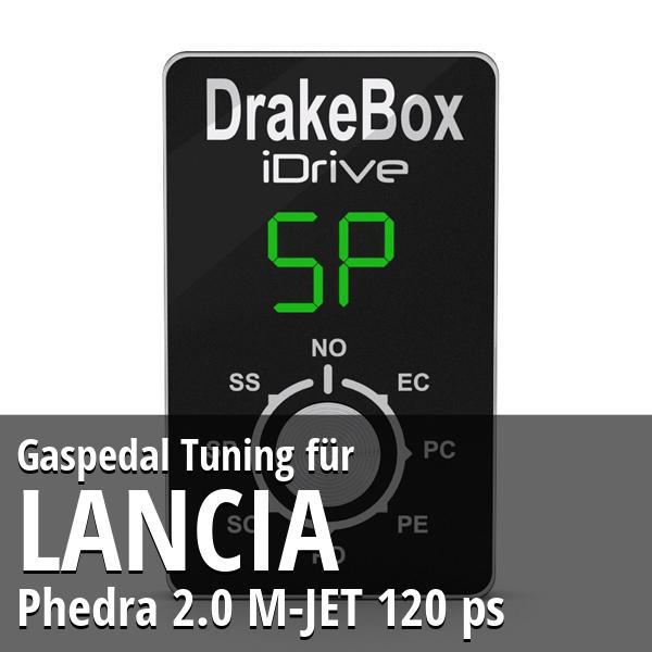 Gaspedal Tuning Lancia Phedra 2.0 M-JET 120 ps