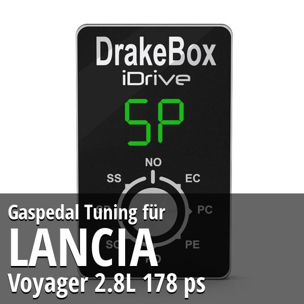 Gaspedal Tuning Lancia Voyager 2.8L 178 ps