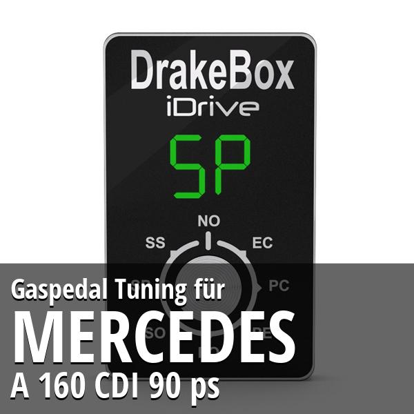 Gaspedal Tuning Mercedes A 160 CDI 90 ps