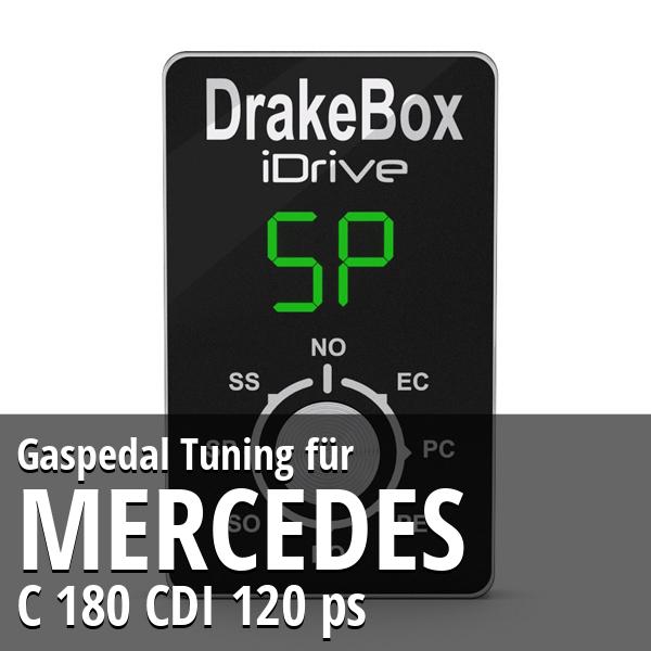 Gaspedal Tuning Mercedes C 180 CDI 120 ps