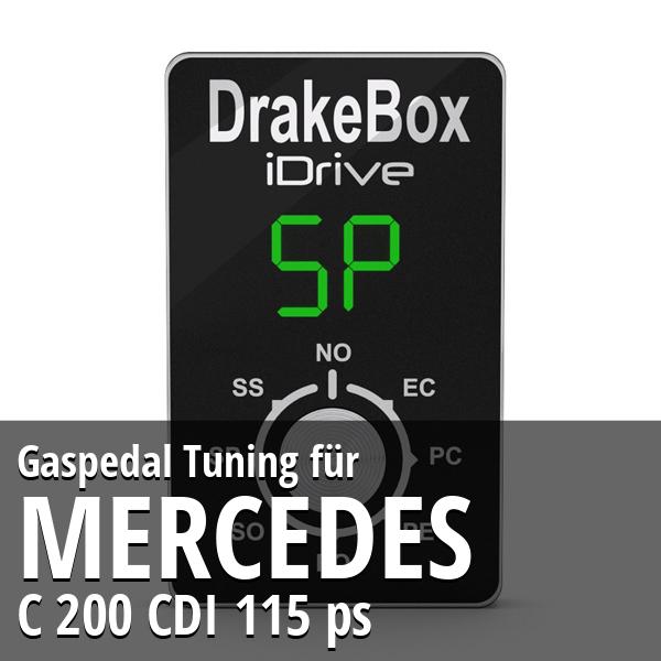 Gaspedal Tuning Mercedes C 200 CDI 115 ps