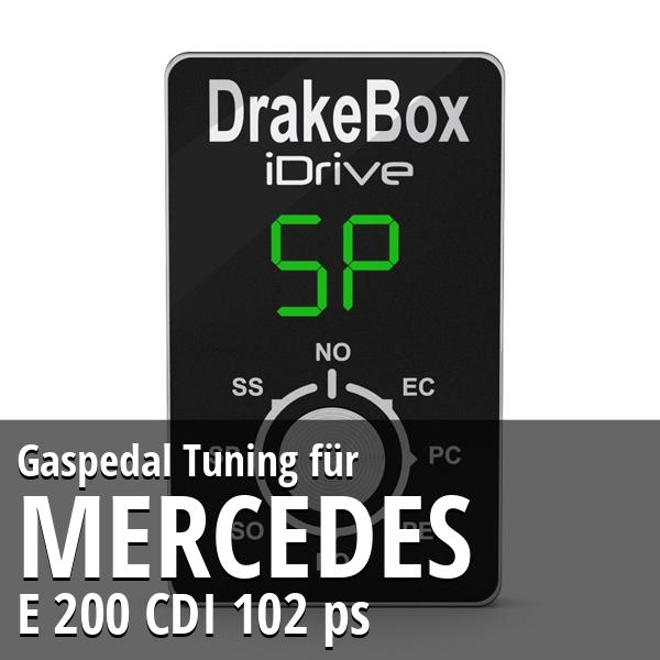 Gaspedal Tuning Mercedes E 200 CDI 102 ps
