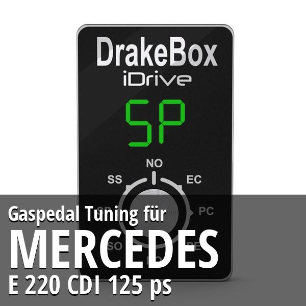 Gaspedal Tuning Mercedes E 220 CDI 125 ps