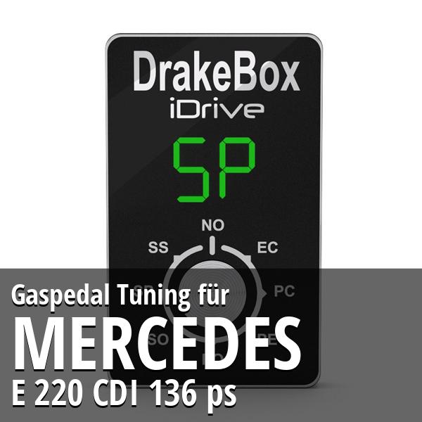 Gaspedal Tuning Mercedes E 220 CDI 136 ps