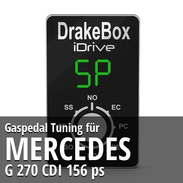 Gaspedal Tuning Mercedes G 270 CDI 156 ps