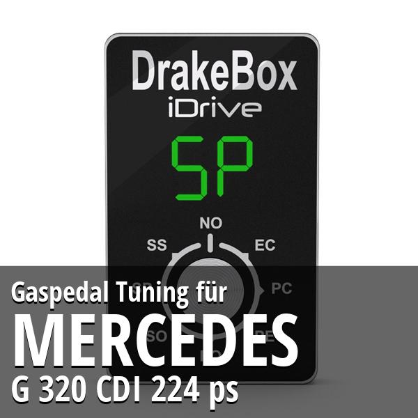 Gaspedal Tuning Mercedes G 320 CDI 224 ps