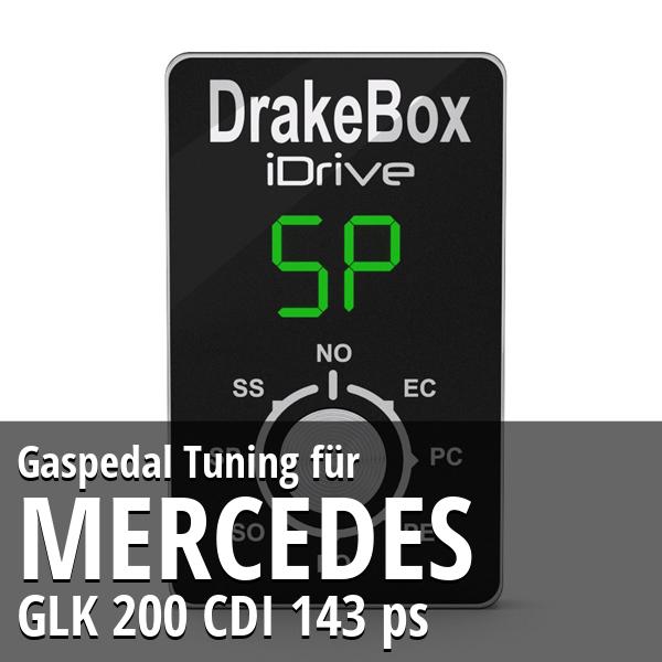 Gaspedal Tuning Mercedes GLK 200 CDI 143 ps