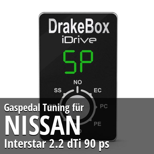 Gaspedal Tuning Nissan Interstar 2.2 dTi 90 ps