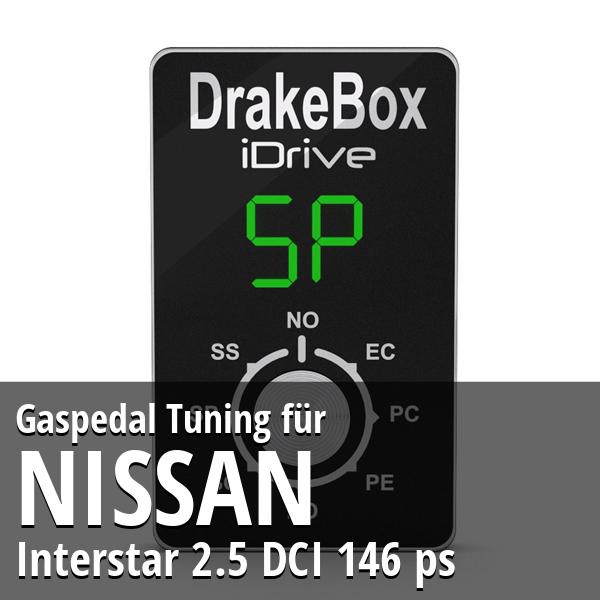 Gaspedal Tuning Nissan Interstar 2.5 DCI 146 ps