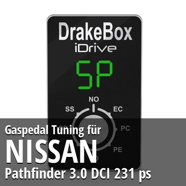 Gaspedal Tuning Nissan Pathfinder 3.0 DCI 231 ps