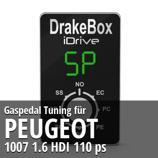 Gaspedal Tuning Peugeot 1007 1.6 HDI 110 ps