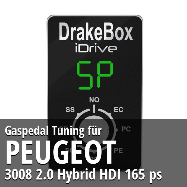 Gaspedal Tuning Peugeot 3008 2.0 Hybrid HDI 165 ps