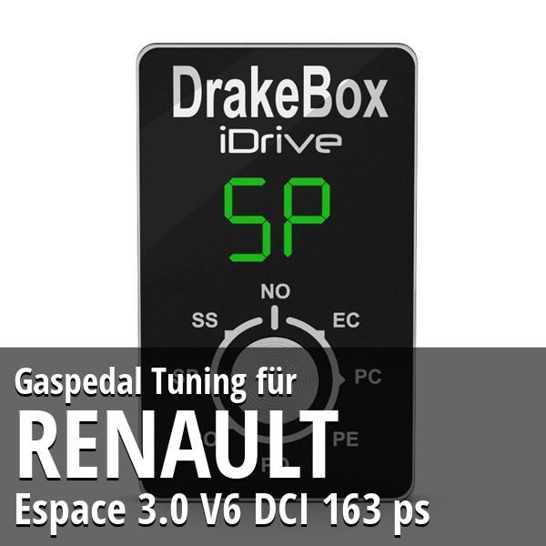 Gaspedal Tuning Renault Espace 3.0 V6 DCI 163 ps