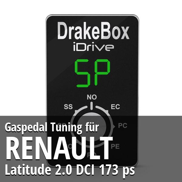 Gaspedal Tuning Renault Latitude 2.0 DCI 173 ps