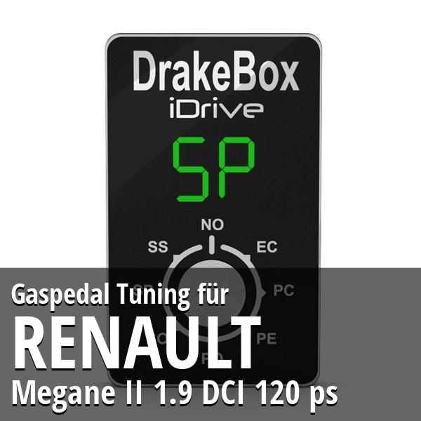 Gaspedal Tuning Renault Megane II 1.9 DCI 120 ps