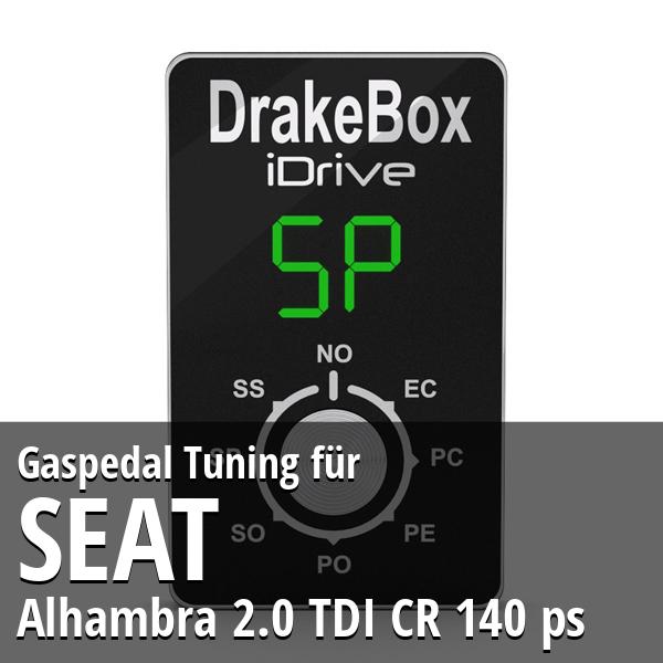 Gaspedal Tuning Seat Alhambra 2.0 TDI CR 140 ps