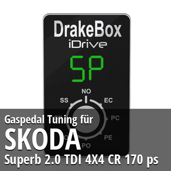 Gaspedal Tuning Skoda Superb 2.0 TDI 4X4 CR 170 ps