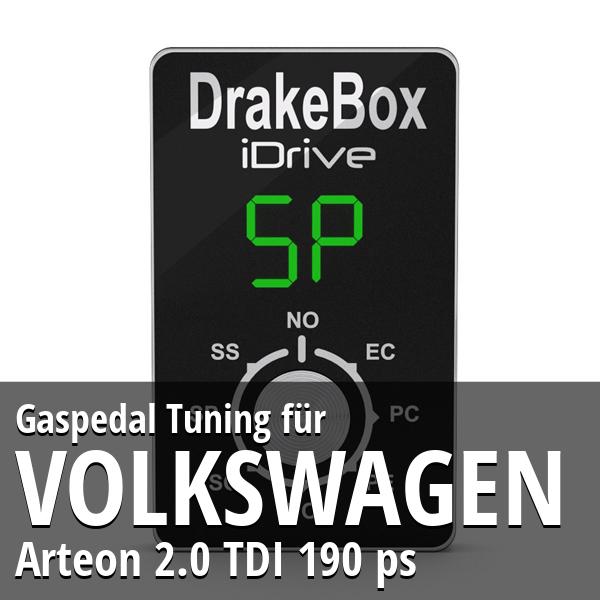 Gaspedal Tuning Volkswagen Arteon 2.0 TDI 190 ps