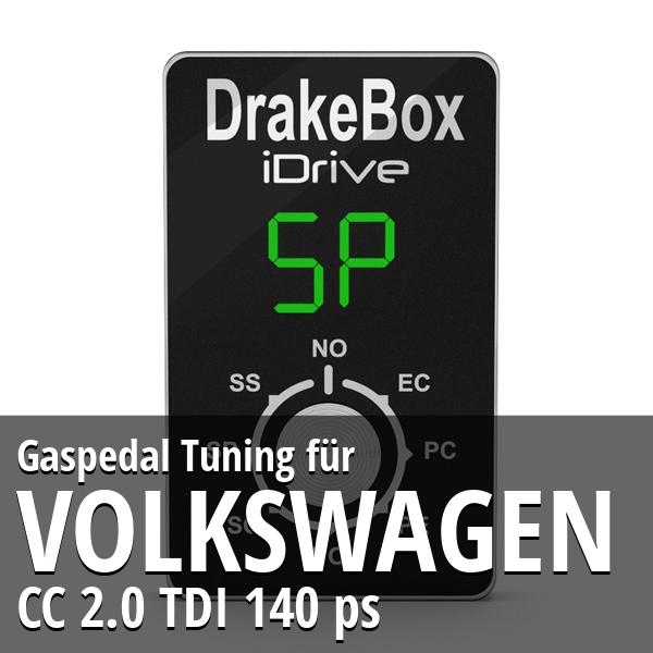 Gaspedal Tuning Volkswagen CC 2.0 TDI 140 ps