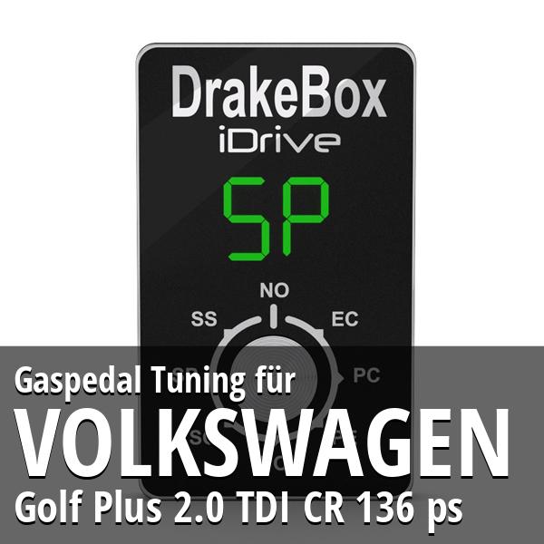 Gaspedal Tuning Volkswagen Golf Plus 2.0 TDI CR 136 ps