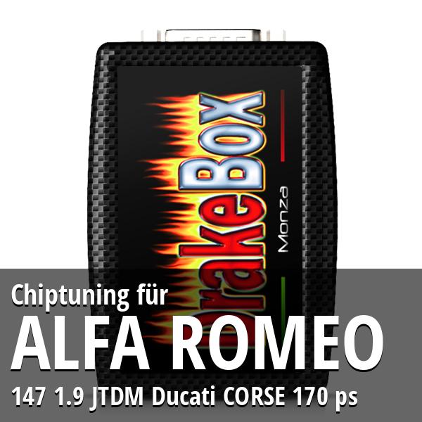 Chiptuning Alfa Romeo 147 1.9 JTDM Ducati CORSE 170 ps