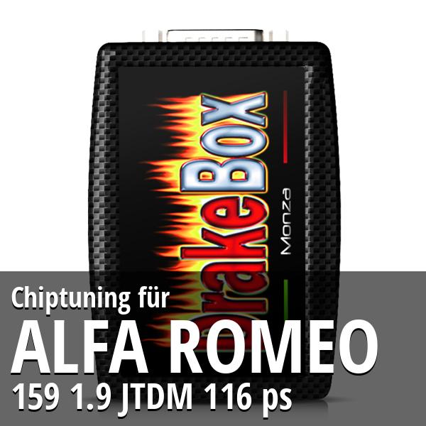 Chiptuning Alfa Romeo 159 1.9 JTDM 116 ps