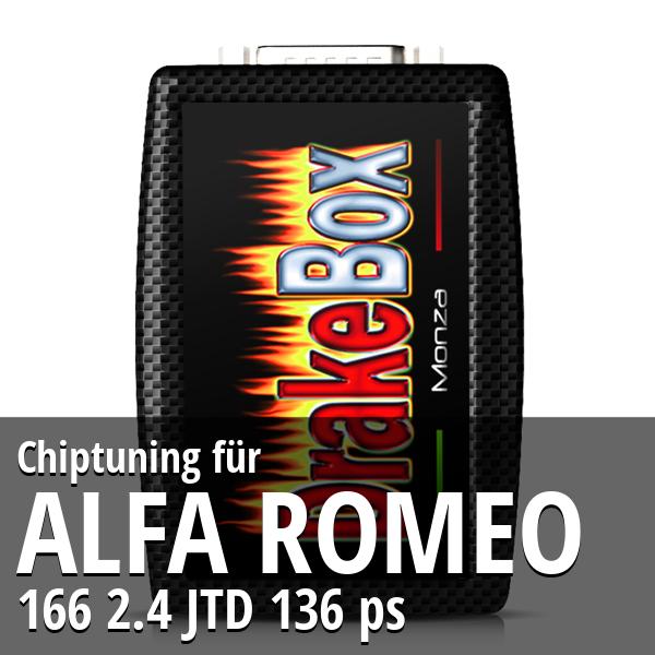 Chiptuning Alfa Romeo 166 2.4 JTD 136 ps