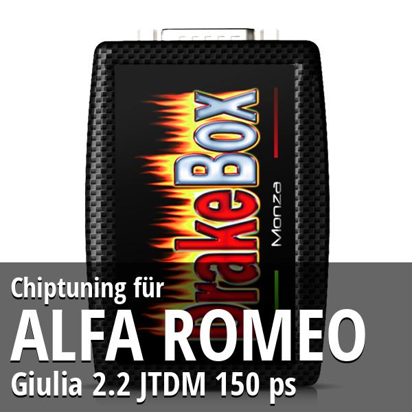 Chiptuning Alfa Romeo Giulia 2.2 JTDM 150 ps