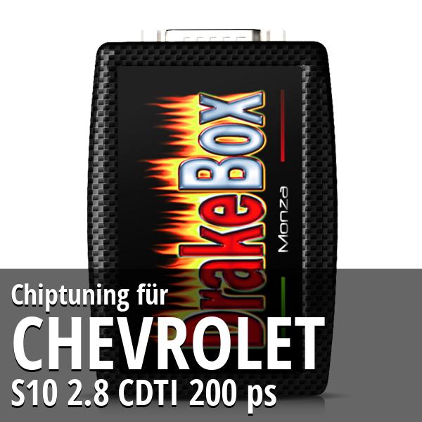 Chiptuning Chevrolet S10 2.8 CDTI 200 ps