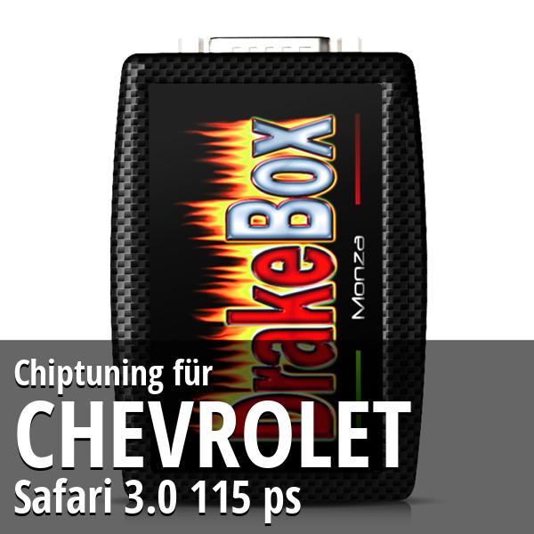 Chiptuning Chevrolet Safari 3.0 115 ps