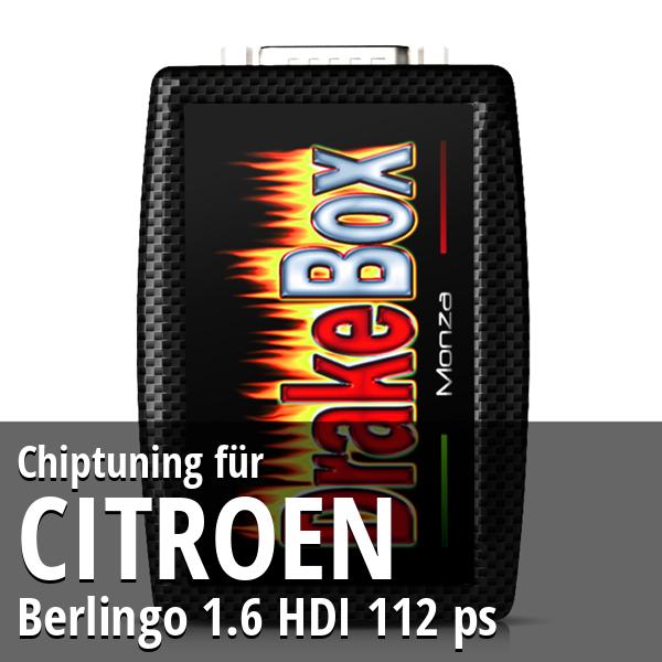 Chiptuning Citroen Berlingo 1.6 HDI 112 ps