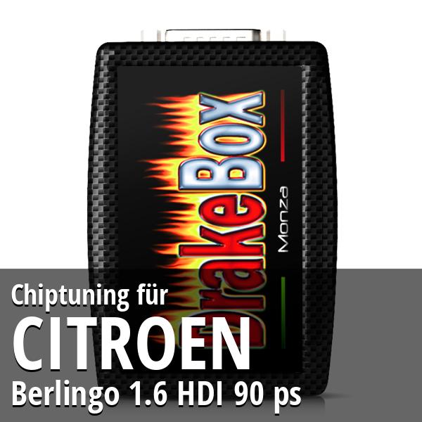Chiptuning Citroen Berlingo 1.6 HDI 90 ps