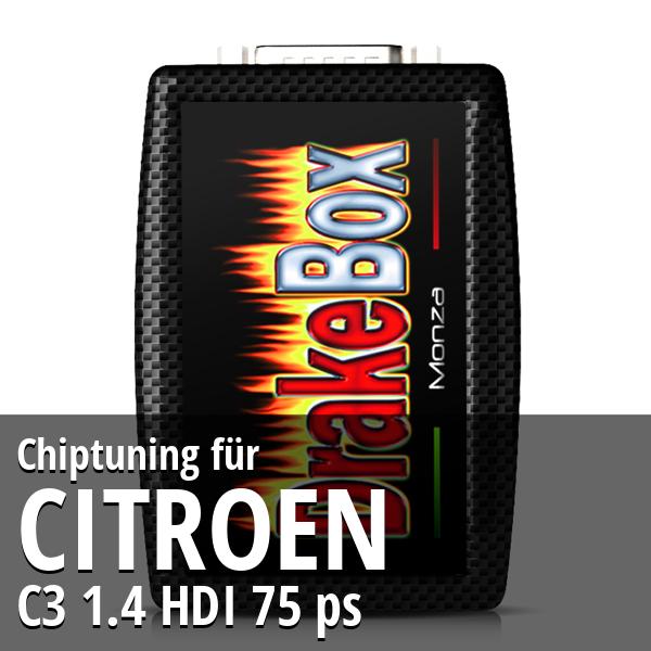 Chiptuning Citroen C3 1.4 HDI 75 ps