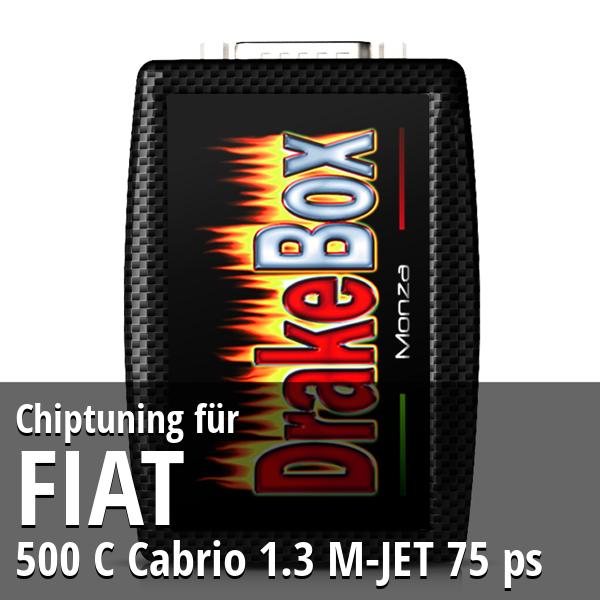 Chiptuning Fiat 500 C Cabrio 1.3 M-JET 75 ps