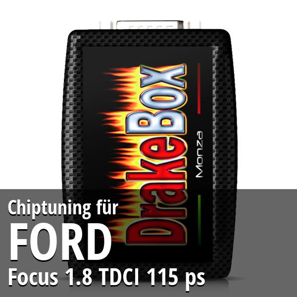 Chiptuning Ford Focus 1.8 TDCI 115 ps