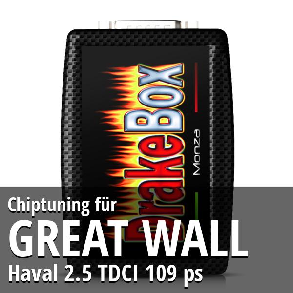 Chiptuning Great Wall Haval 2.5 TDCI 109 ps