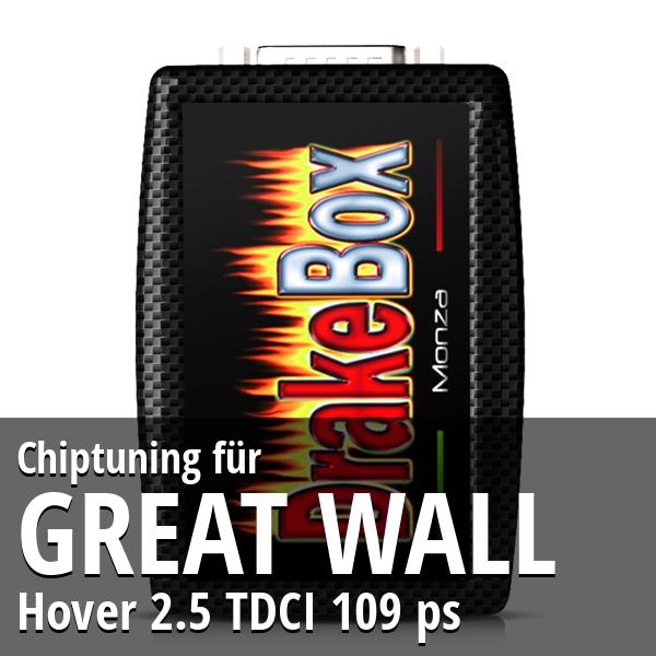 Chiptuning Great Wall Hover 2.5 TDCI 109 ps