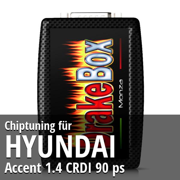 Chiptuning Hyundai Accent 1.4 CRDI 90 ps