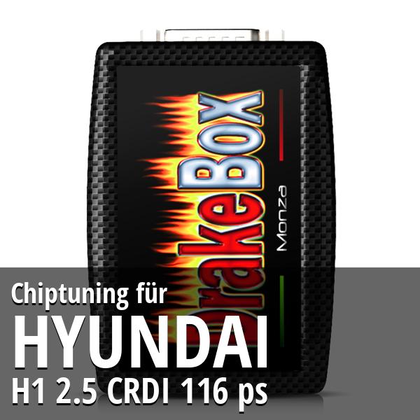 Chiptuning Hyundai H1 2.5 CRDI 116 ps