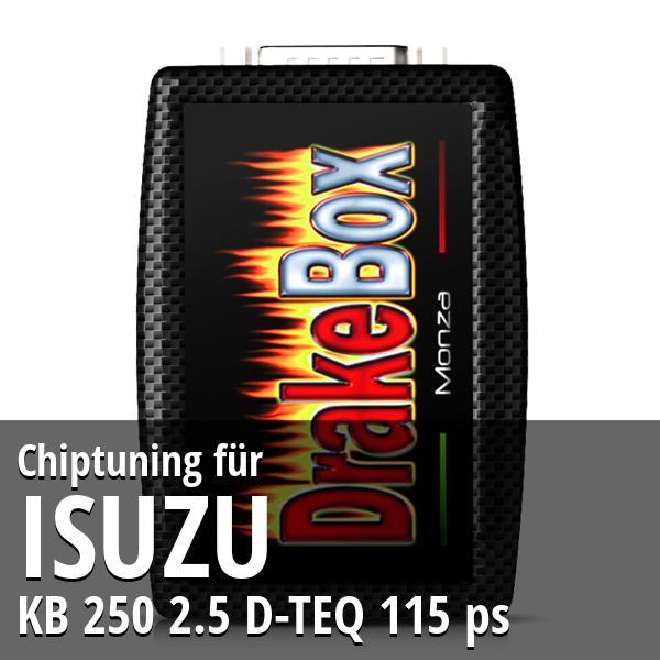 Chiptuning Isuzu KB 250 2.5 D-TEQ 115 ps