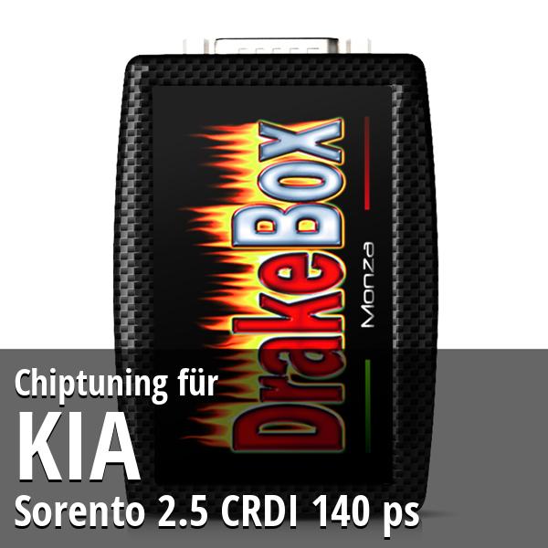 Chiptuning Kia Sorento 2.5 CRDI 140 ps