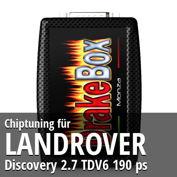 Chiptuning Landrover Discovery 2.7 TDV6 190 ps