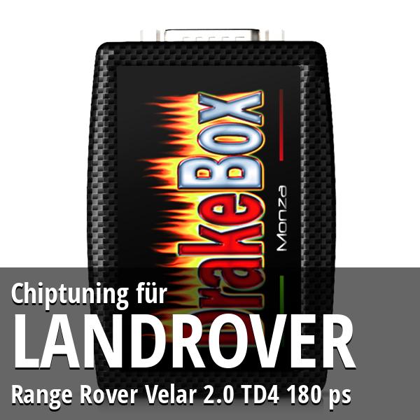 Chiptuning Landrover Range Rover Velar 2.0 TD4 180 ps